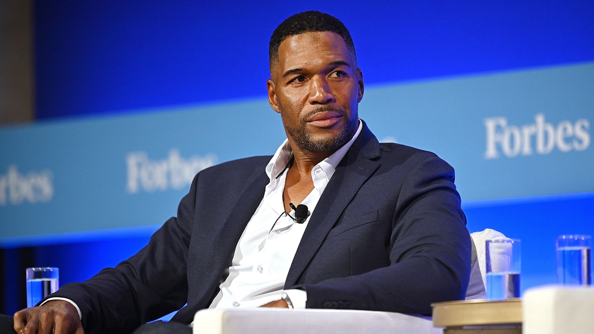 Michael Strahan at Cipriani Wall Street on June 20, 2024 in New York City