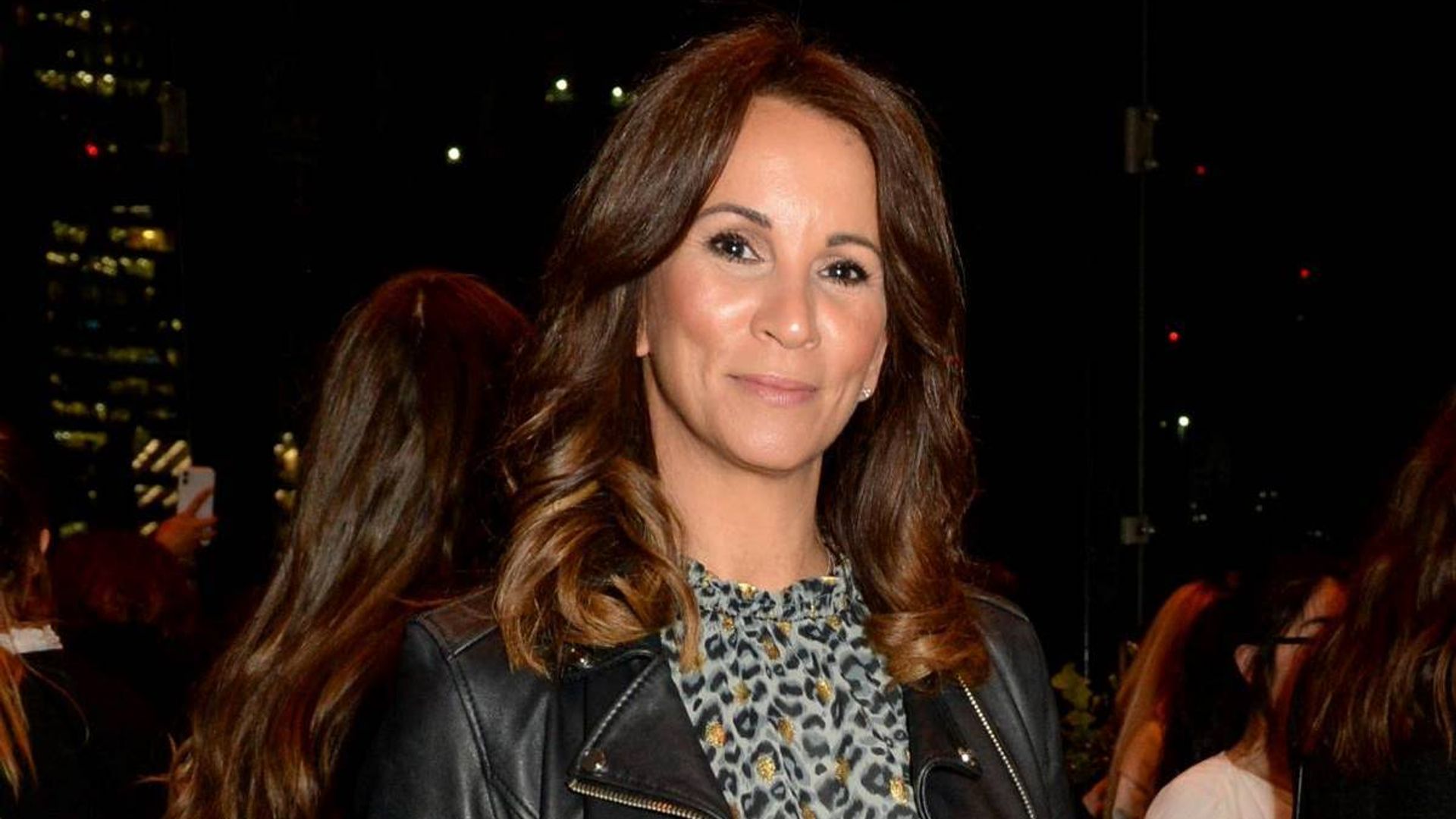 andrea mclean leather jacket