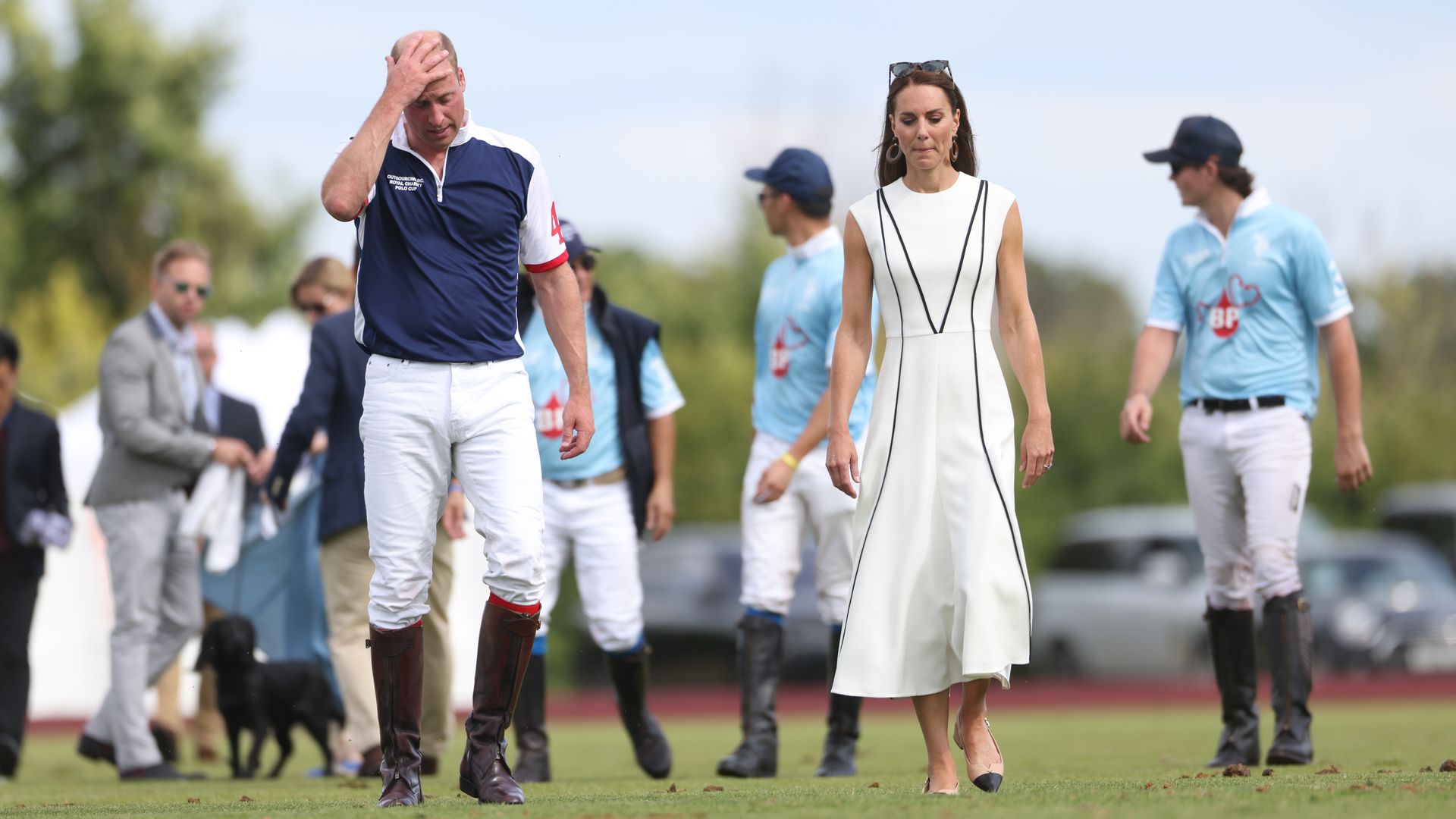 Kate middleton wears camilla elphick flats at the Out-Sourcing Inc charity polo match at Guards Polo Club, Smiths Lawn, Windsor. The match is to raise funds and awareness for ten charities supported by the Duke and Duchess of Cambridge. Picture date: Wedn