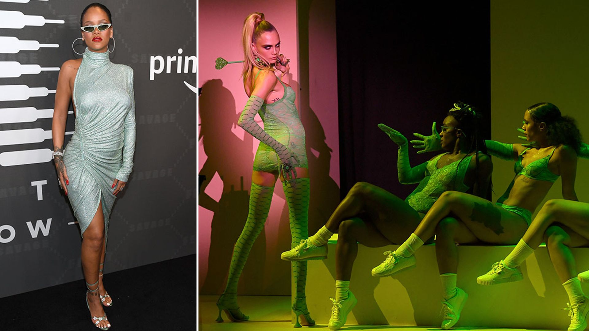 Rihanna stages Savage X Fenty show at New York Fashion Week