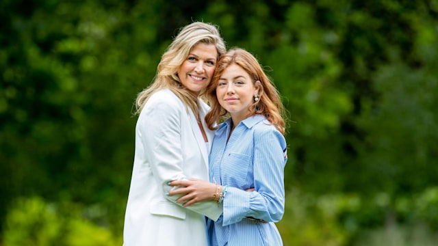 Queen Maxima and Princess Alexia