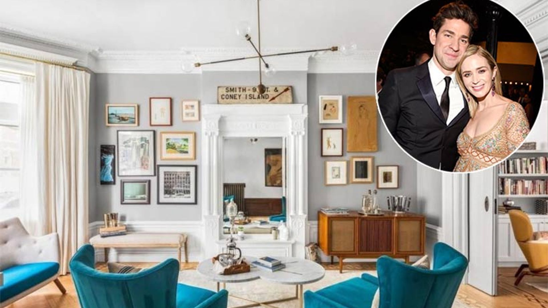 John Krasinski and Emily Blunt list their beautiful Brooklyn home for £6.2million