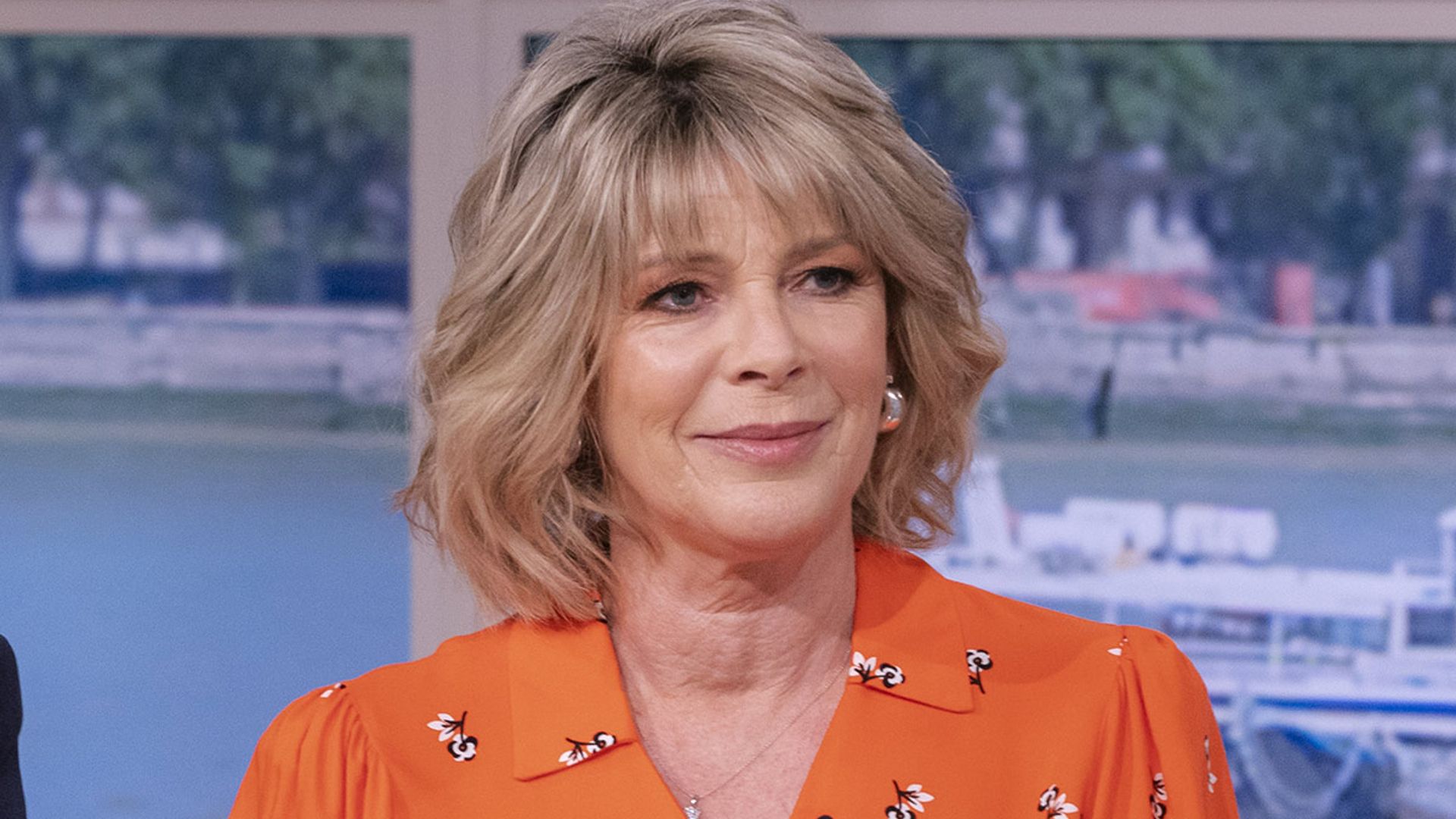 Ruth Langsford's flattering yellow top is on sale at Debenhams for £14.50