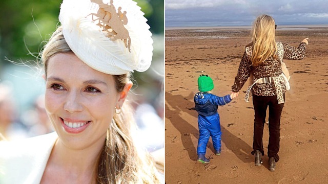 Carrie Johnson shares special family photos of half-term holiday with children from Somerset staycation