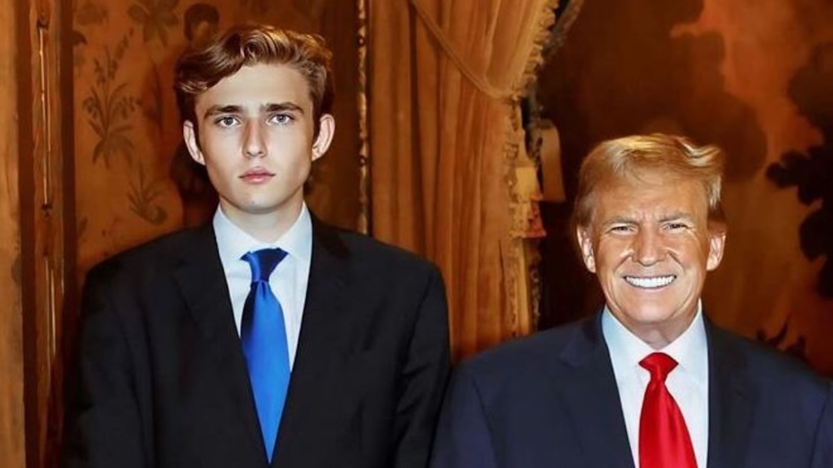 Donald Trump shares insight into 'goodlooking' son Barron's love life