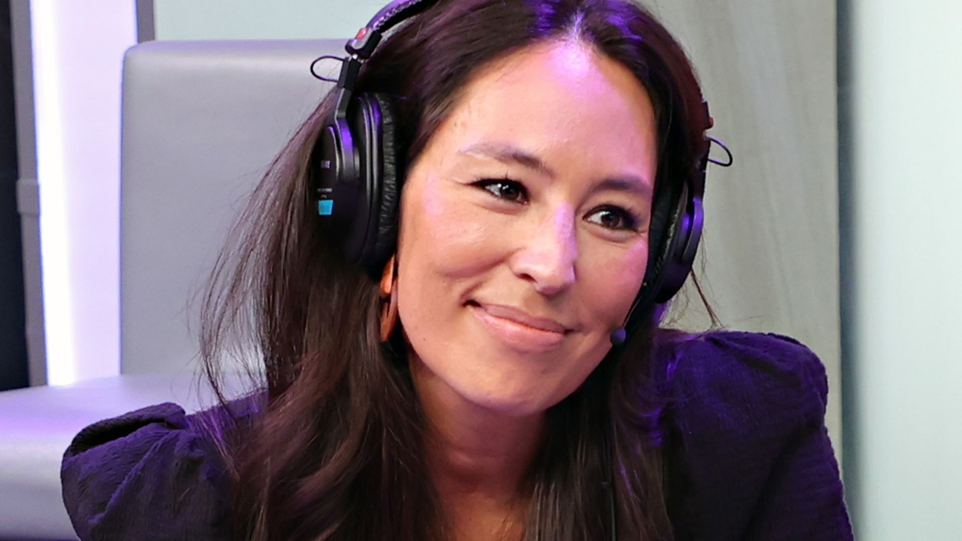 Joanna Gaines giving an interview