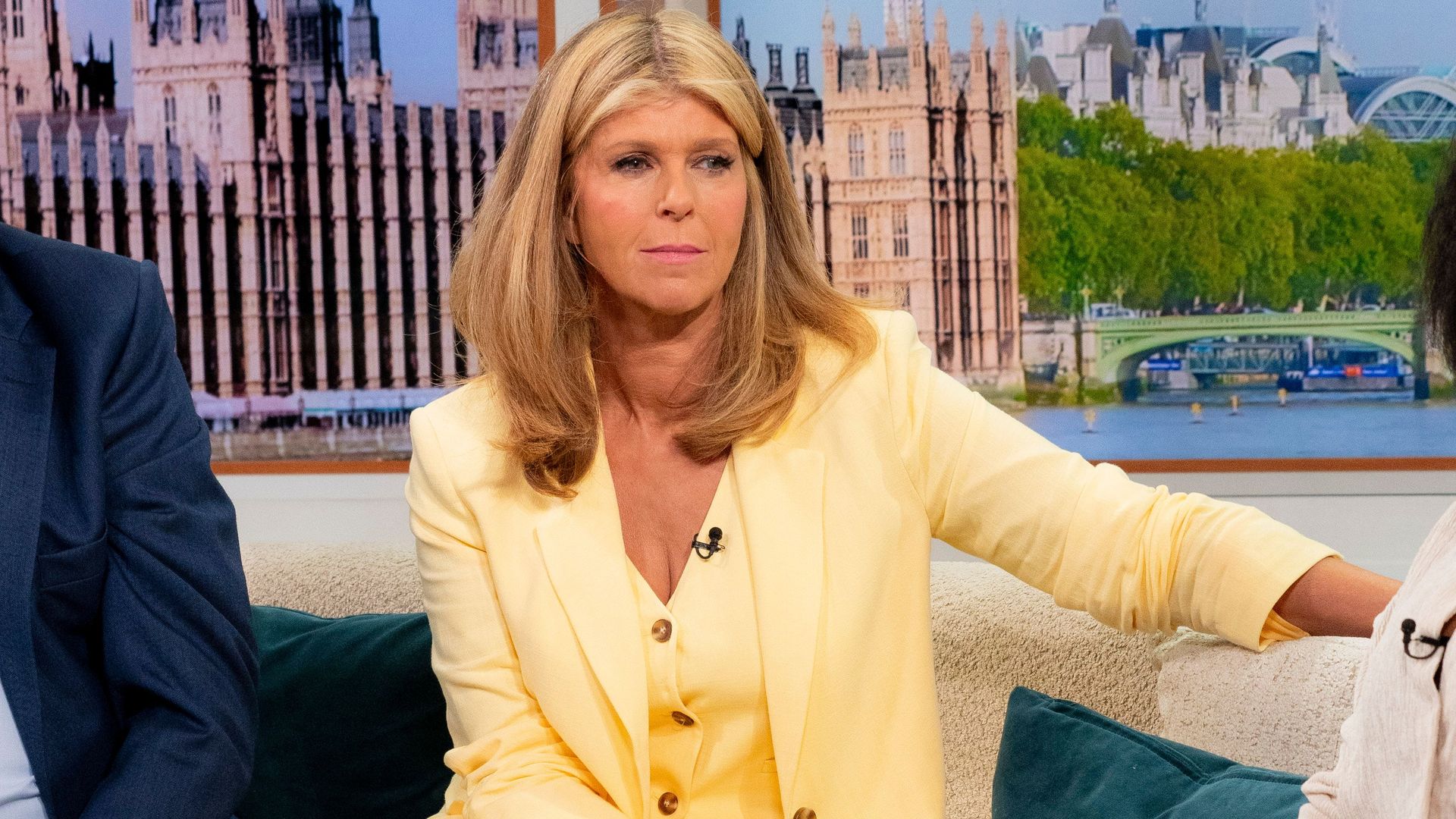 Ok, we see you Kate Garraway in this season's hottest hue (and we know where her flattering suit is from)