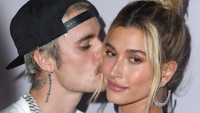 Justin Bieber and Hailey Bieber kissing amid baby news 