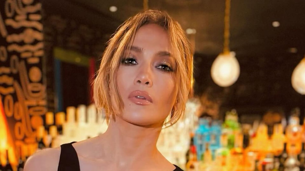 Jennifer Lopez's jawdropping plunge neck LBD is her most daring look of 2024