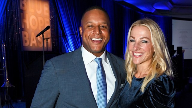 Craig Melvin and Lindsay Czarniak host the 12th Annual Colorectal Cancer Alliance Blue Hope Bash at the Ritz-Carlton Hotel on October 29, 2022 in Washington, DC.