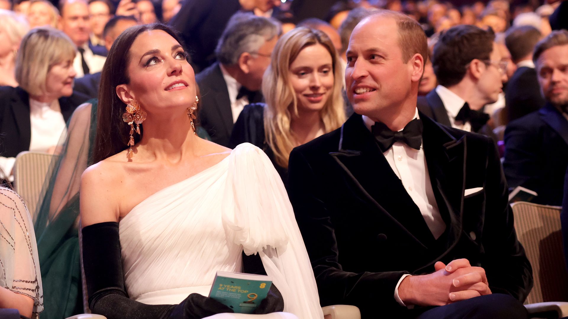 William and Kate at BAFTAs 2023