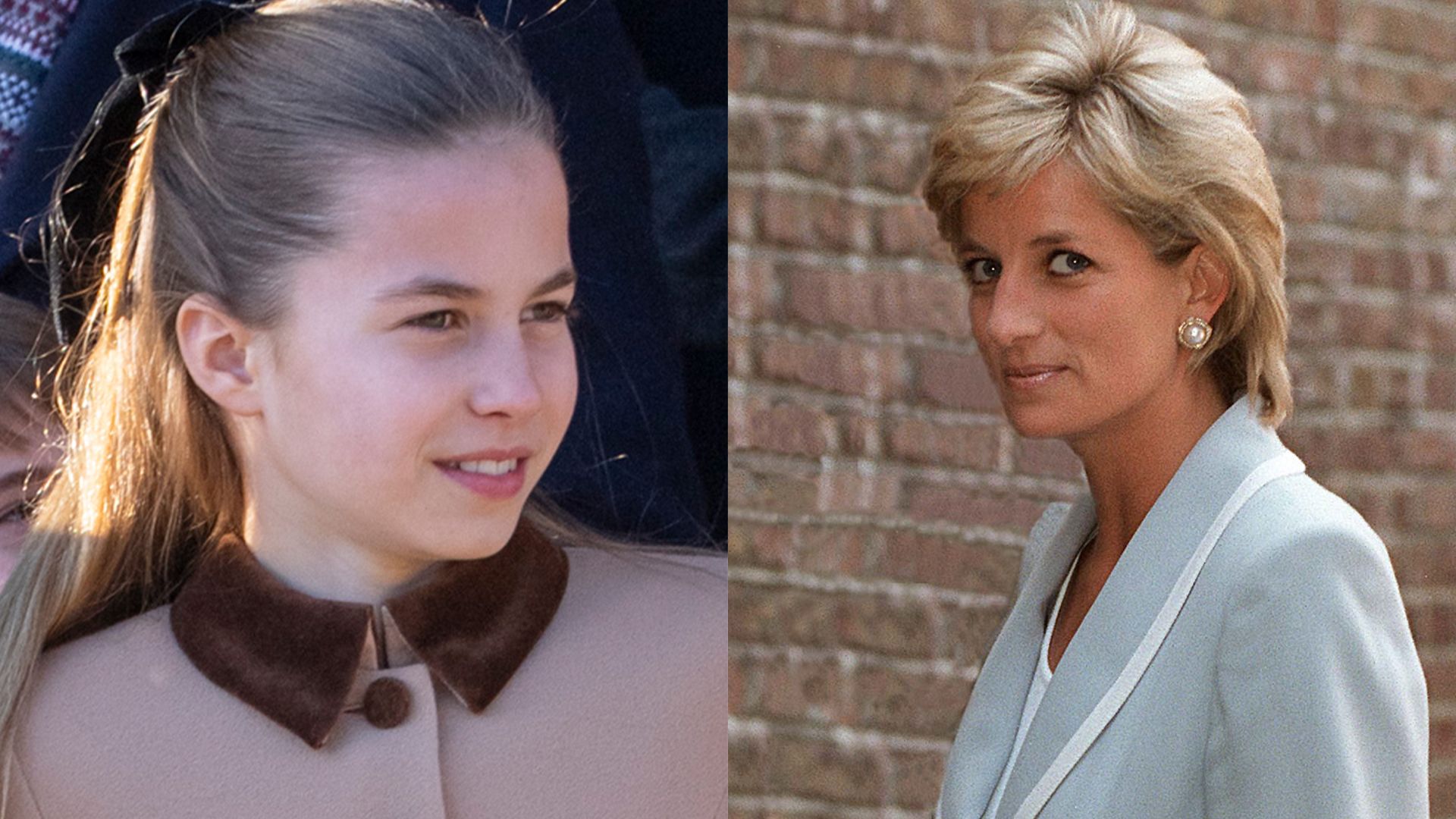 Princess Charlotte's camel coat is a 'royal rewind' of granny Diana's 80s version