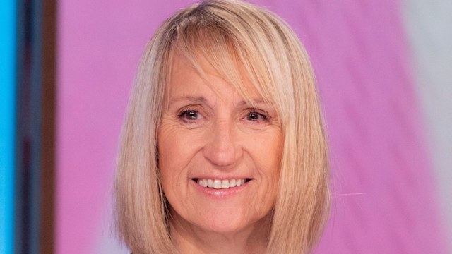 Carol McGiffin smiling on loose women panel 