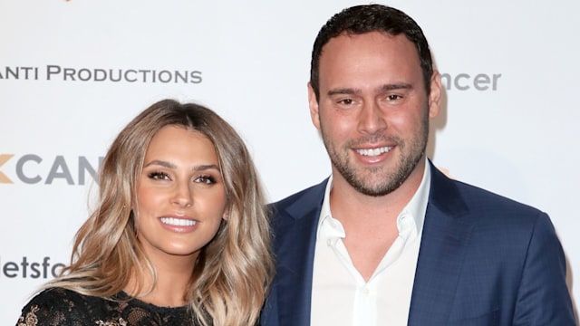 Yael Cohen Braun and Scooter Braun attend FCancer's 1st Annual Barbara Berlanti Heroes Gala