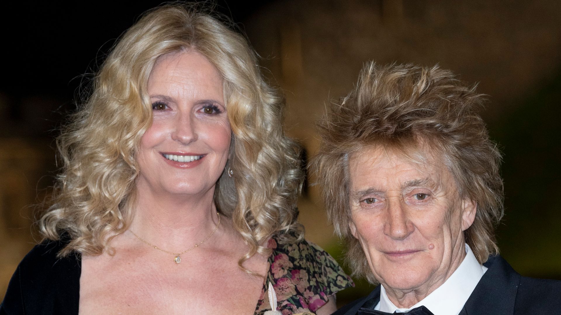 Rod Stewart is smitten with Penny Lancaster amid star-studded date night