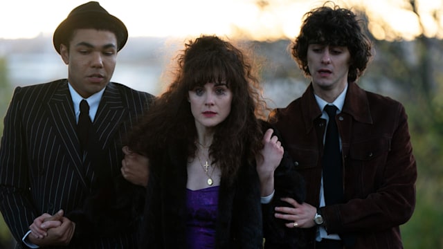 Dante Williams (LEVI BROWN);Estella (MICHELLE DOCKERY);Bardon Quinn (BEN ROSE) in This Town