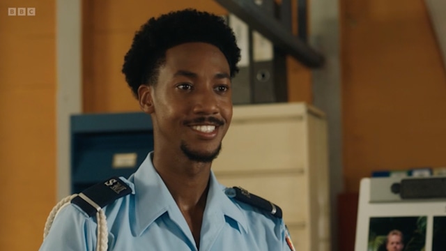 Shaquille Ali-Yebuah as Seb on Death in Paradise