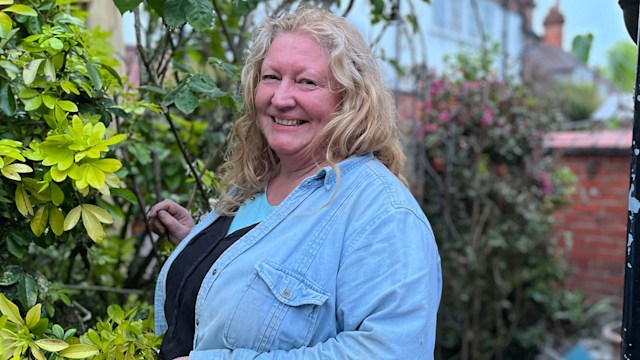 Charlie Dimmock on Garden Rescue