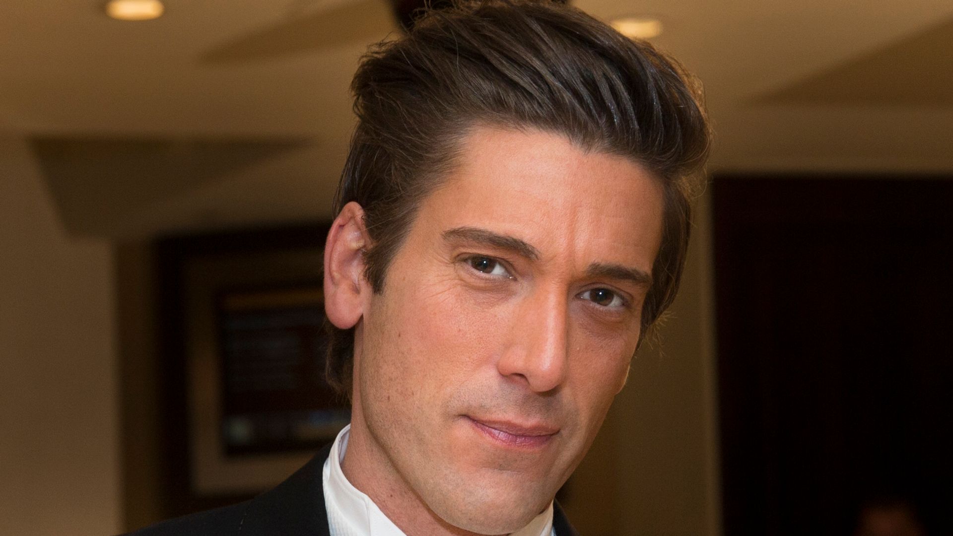 ABC Anchor David Muir arrives at the Gridiron Club Dinner at the Renaissance Hotel in Washington, D.C. on March 14, 2015. The annual dinner is a massive white-tie gathering of media and political elite.