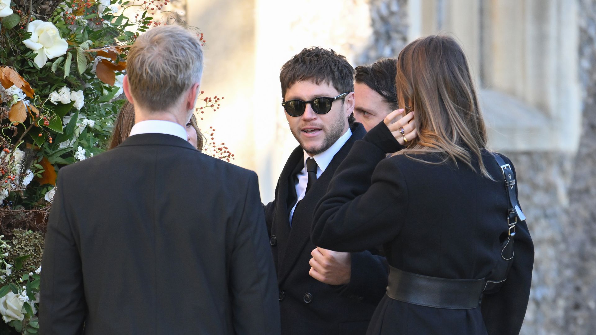 niall horan at funeral 