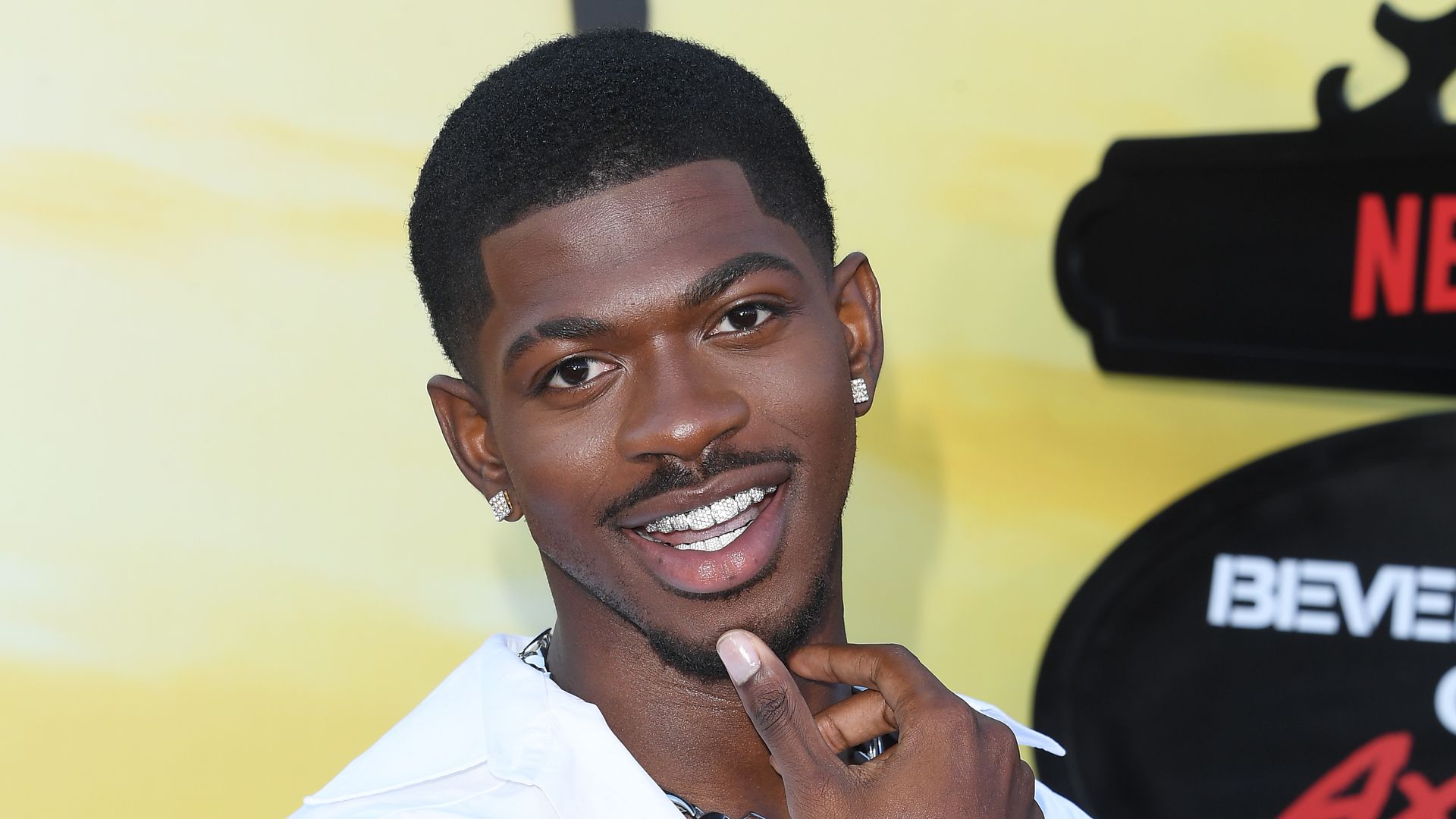 Lil Nas X at the Los Angeles Premiere Of Netflix's "Beverly Hills Cop: Axel F