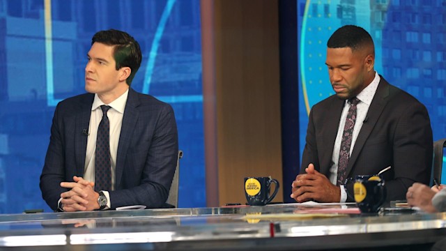 will reeve and michael strahan on gma