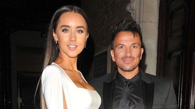 Emily and Peter Andre looking glam