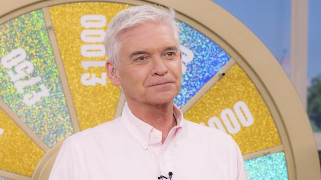 Phillip Schofield with blank expression
