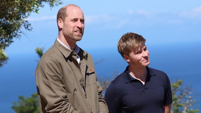 Prince William talks to Robert Irwin