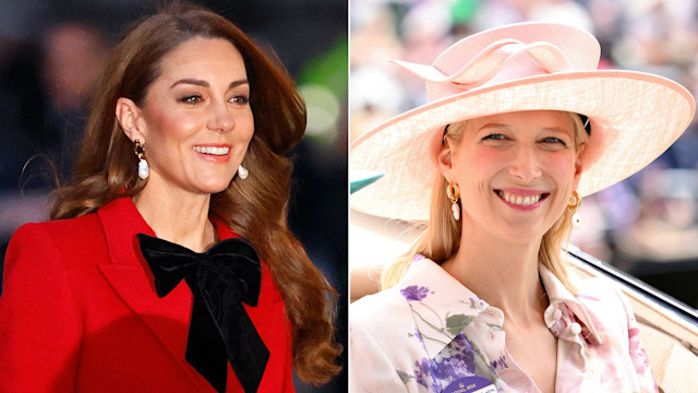 Kate Middleton and Lady Gabriella Kingston