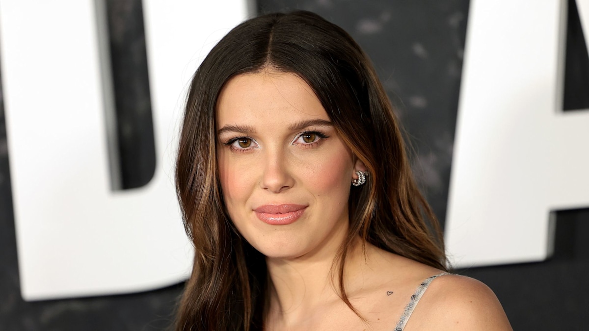 Millie Bobby Brown’s £26 stripey mini dress is perfect for holiday season