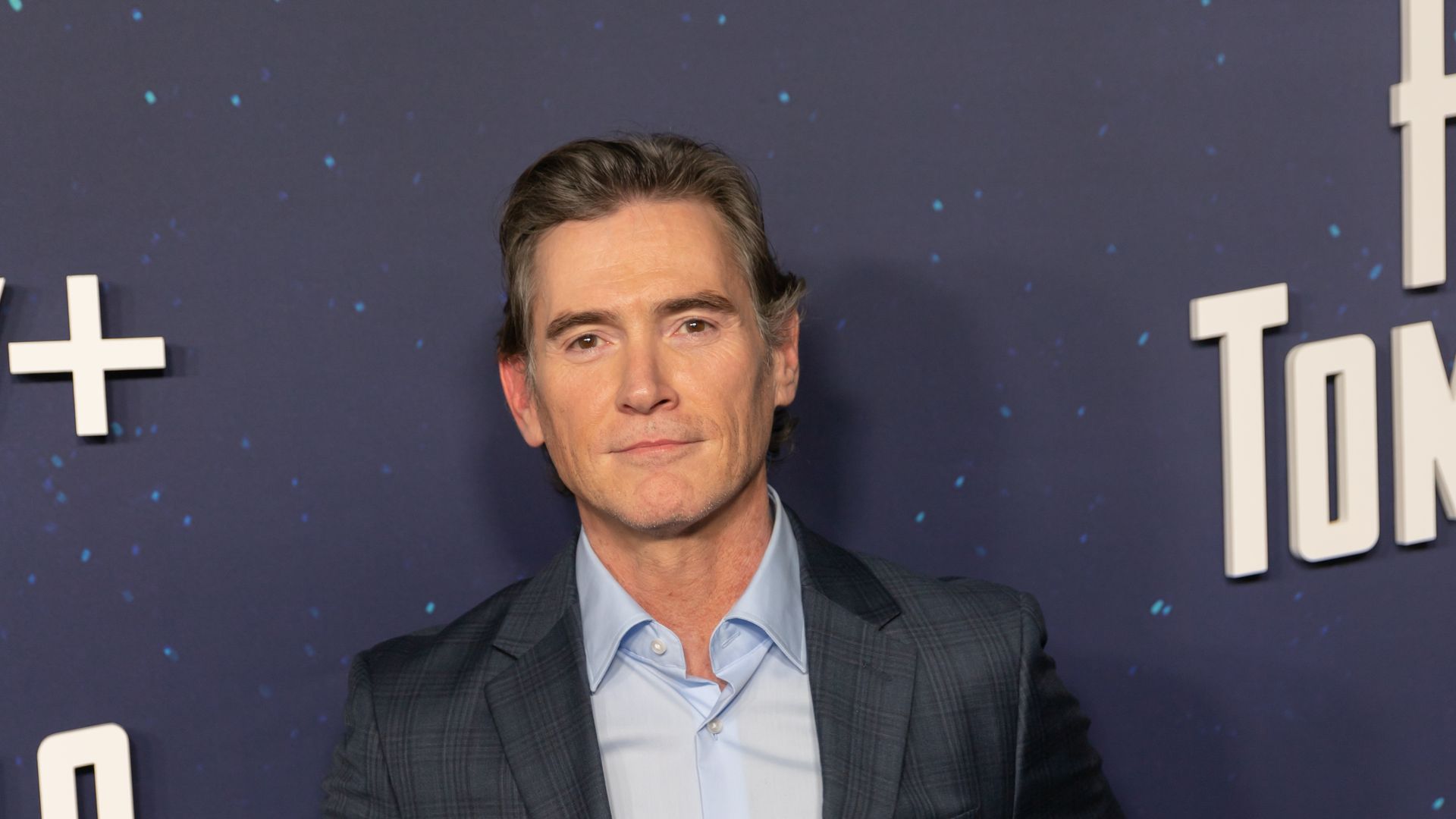 Billy Crudup attends Apple TV+'s "Hello Tomorrow" New York premiere at the Whitby Hotel on February 15, 2023 in New York City