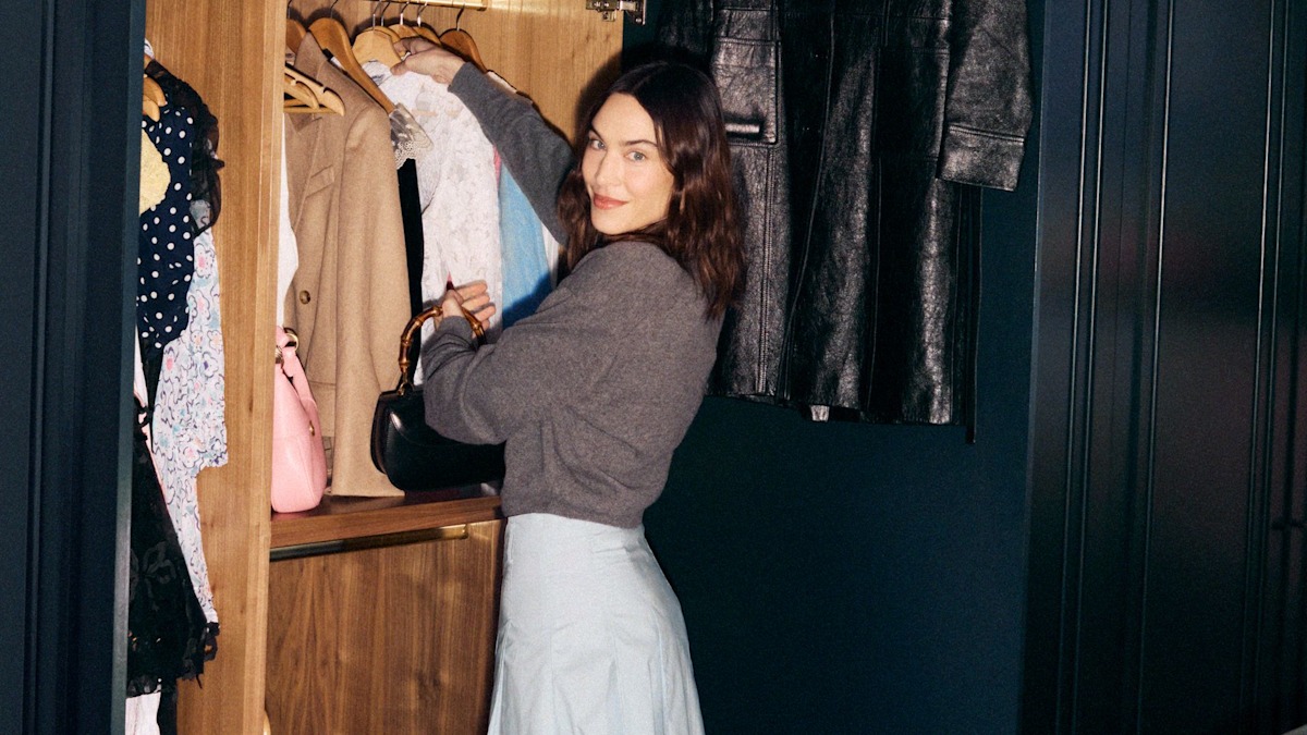 Alexa Chung vendiendo su ropa en Vinted