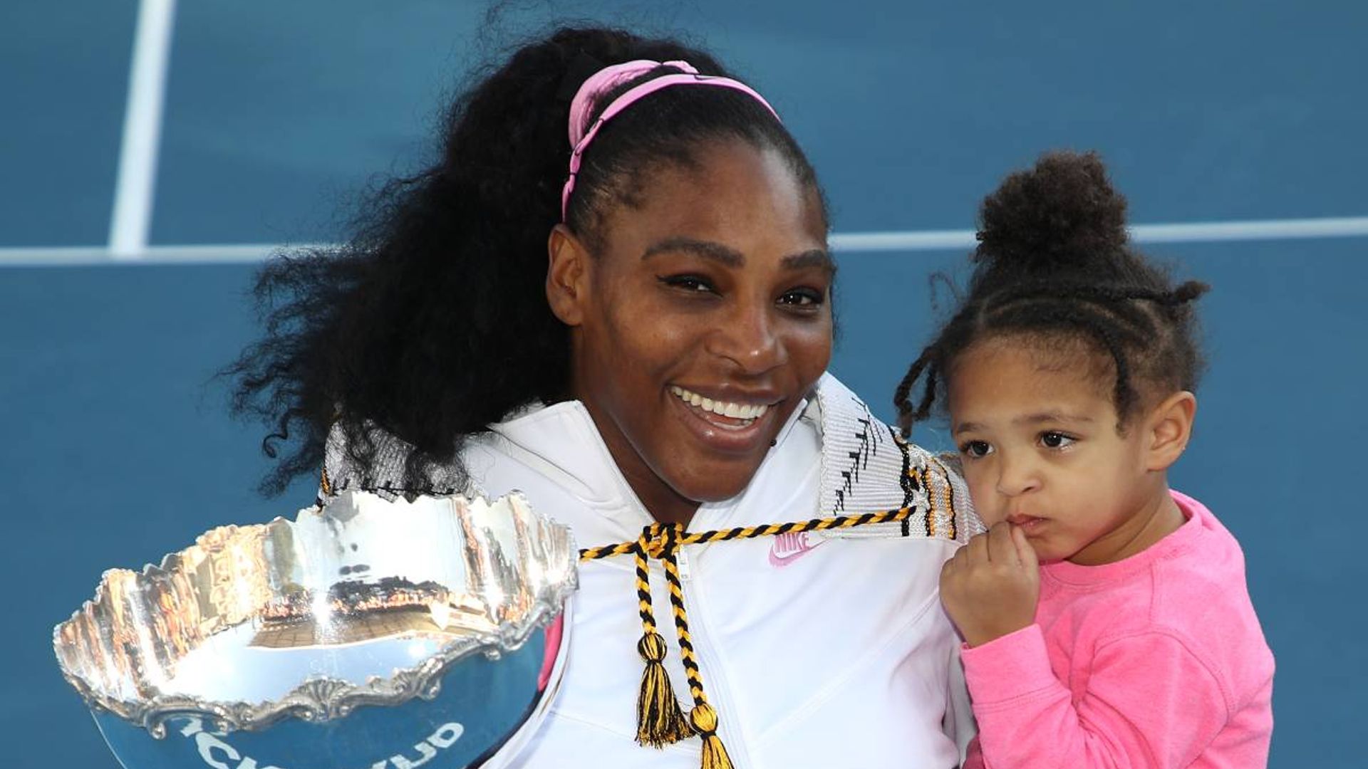 Like mother, like daughter: See Serena's daughter playing tennis - ABC News