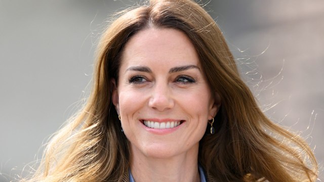 Kate Middleton, the Princess of Wales looked stunning in Scotland wearing a blazer and a blue shirt.