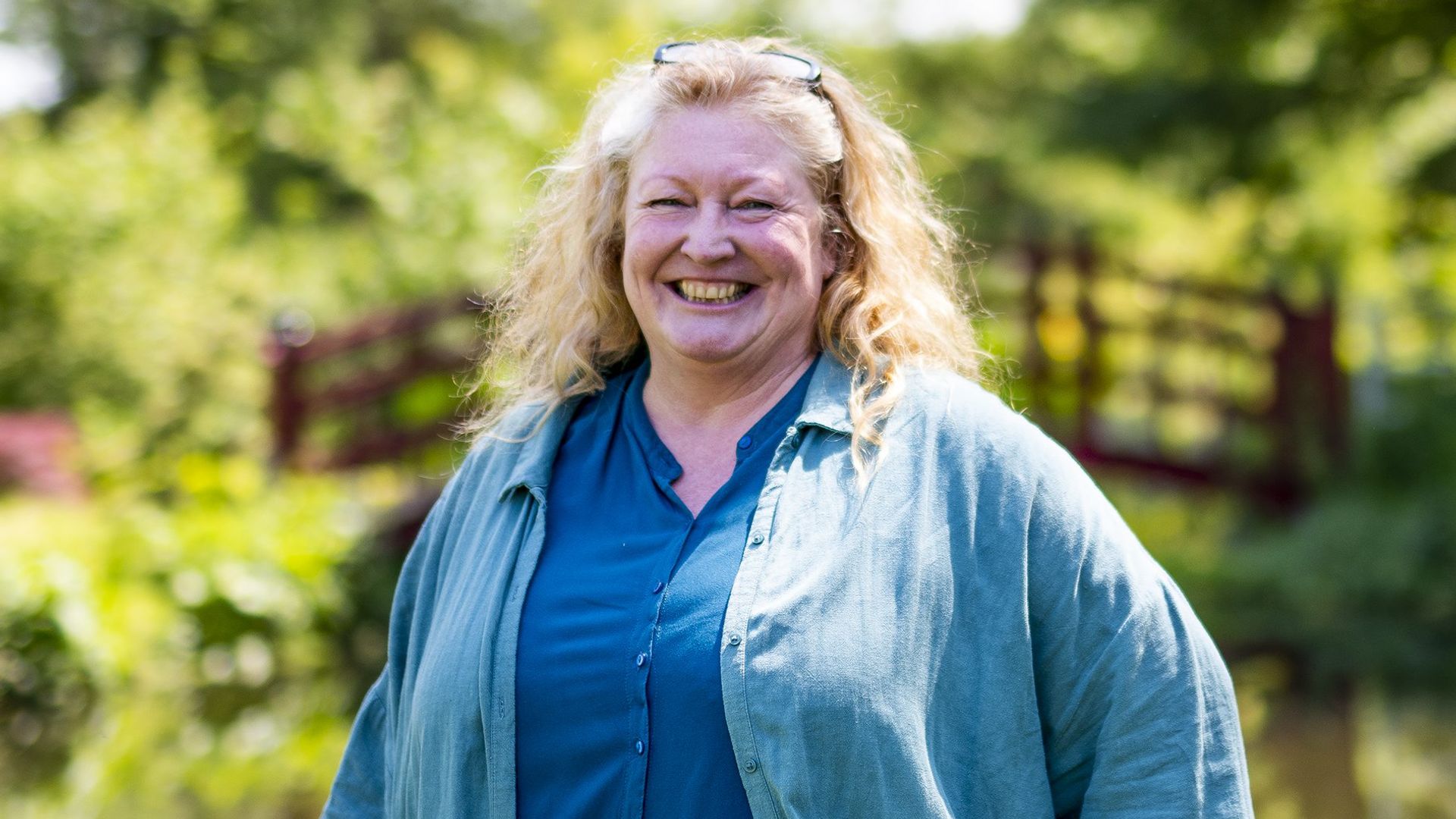 Inside Garden Rescue star Charlie Dimmock's home and family life away