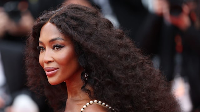 Naomi Campbell attends the "Furiosa: A Mad Max Saga" (Furiosa: Une Saga Mad Max) Red Carpet at the 77th annual Cannes Film Festival at Palais des Festivals on May 15, 2024 in Cannes, France.