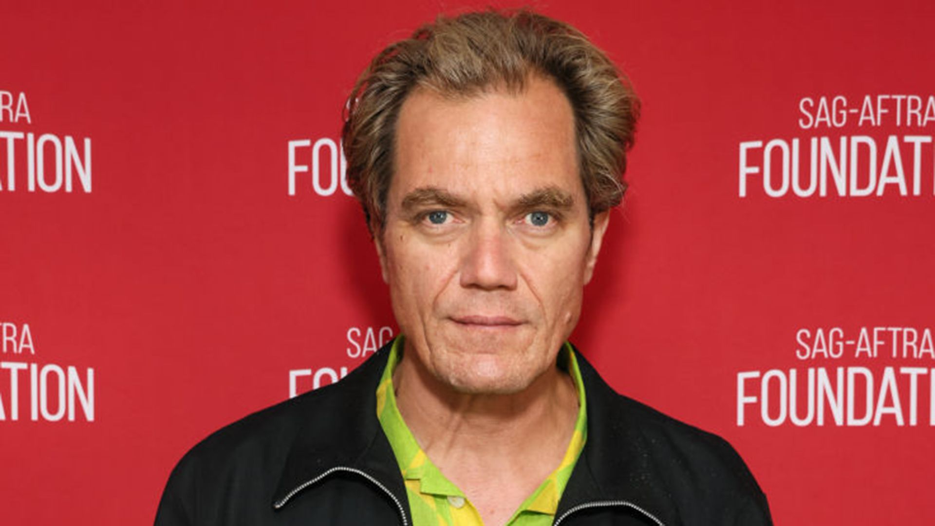 Close up of Michael Shannon at the SAG-AFTRA Foundation Conversations event in June 2023
