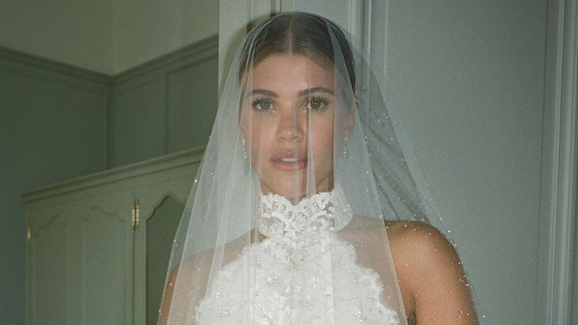 Sofia Richie at her wedding, April 2023