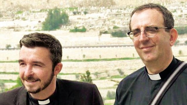 Richard Coles and his husband David