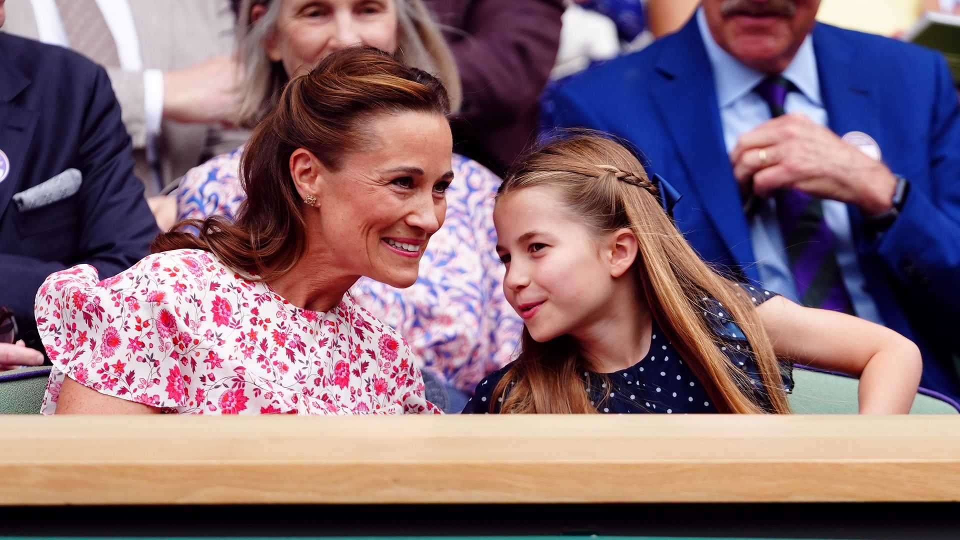 pippa middleton with princess charlotte