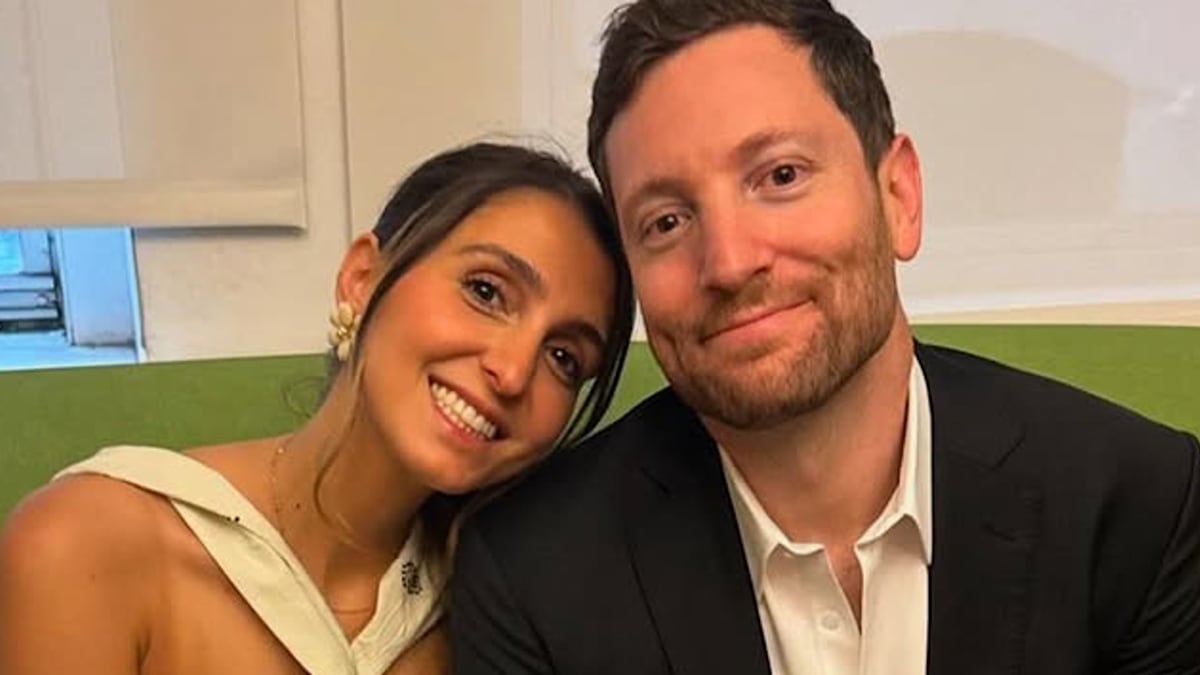 Secret royal wedding! Princess looks resplendent in unconventional backless bridal gown in New York