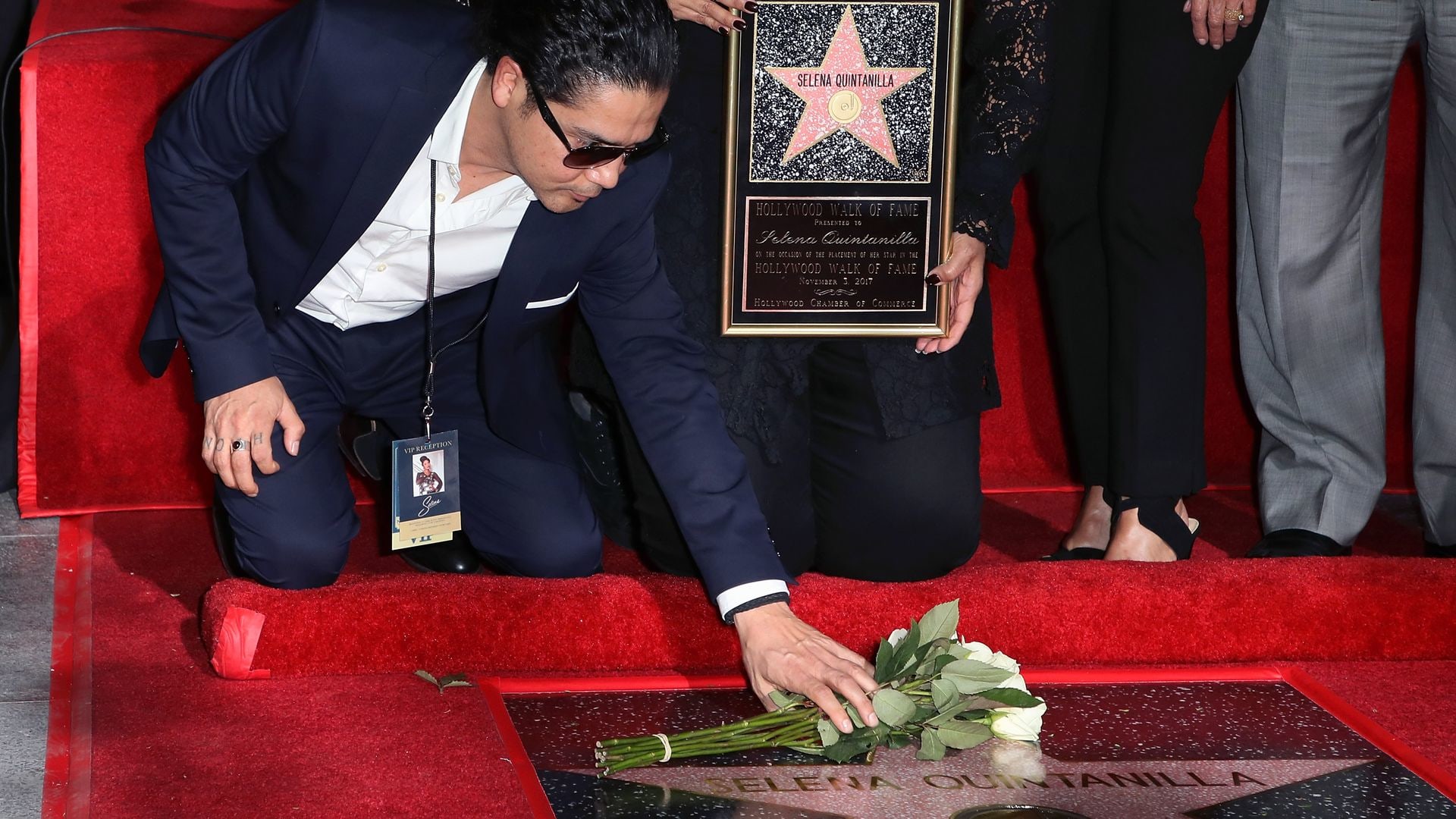 Selena and Chris Perez's relationship