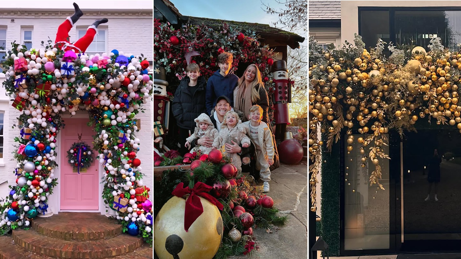 Christmas celebrity doors that will blow your mind: Michelle Keegan, Amanda Holden and more