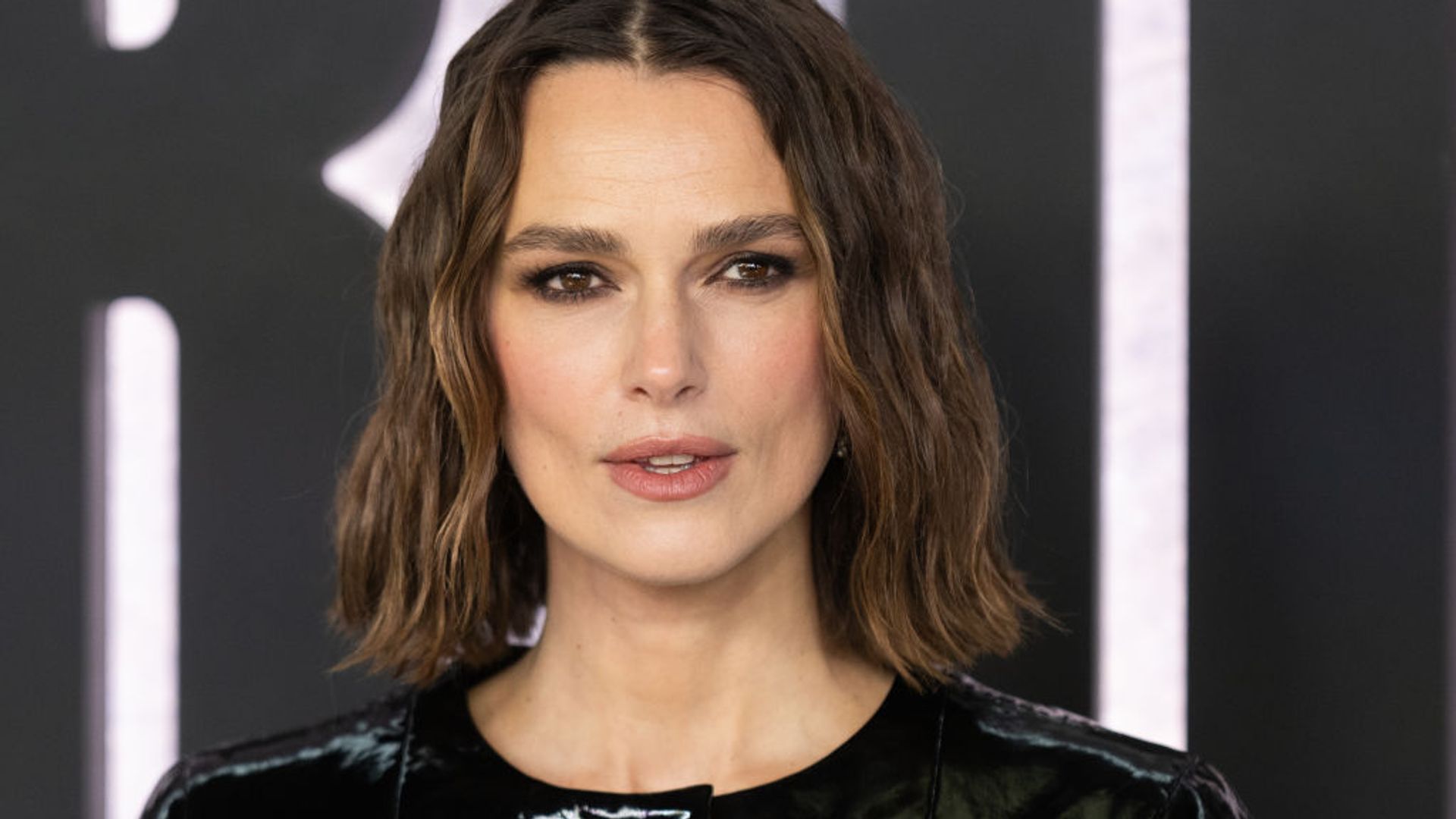 Keira Knightley attends the "Black Doves" Season One World Premiere at the BFI Southbank on December 03, 2024 in London, England. (Photo by Samir Hussein/WireImage)