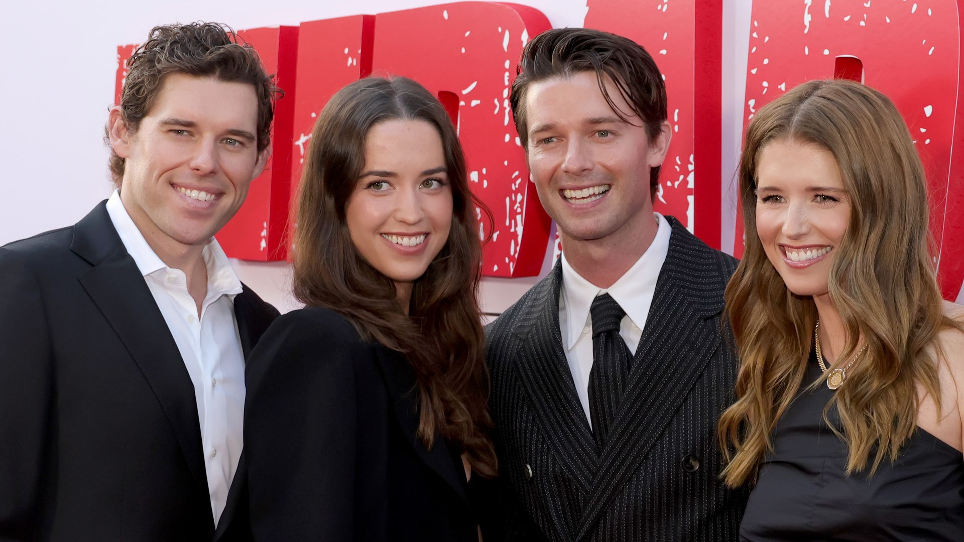Christopher Schwarzenegger, Christina Schwarzenegger, Patrick Schwarzenegger, and Katherine Schwarzenegger attend Netflix's "FUBAR" Season 2 Los Angeles Premiere at Netflix Tudum Theater on June 11, 2025 in Los Angeles, California