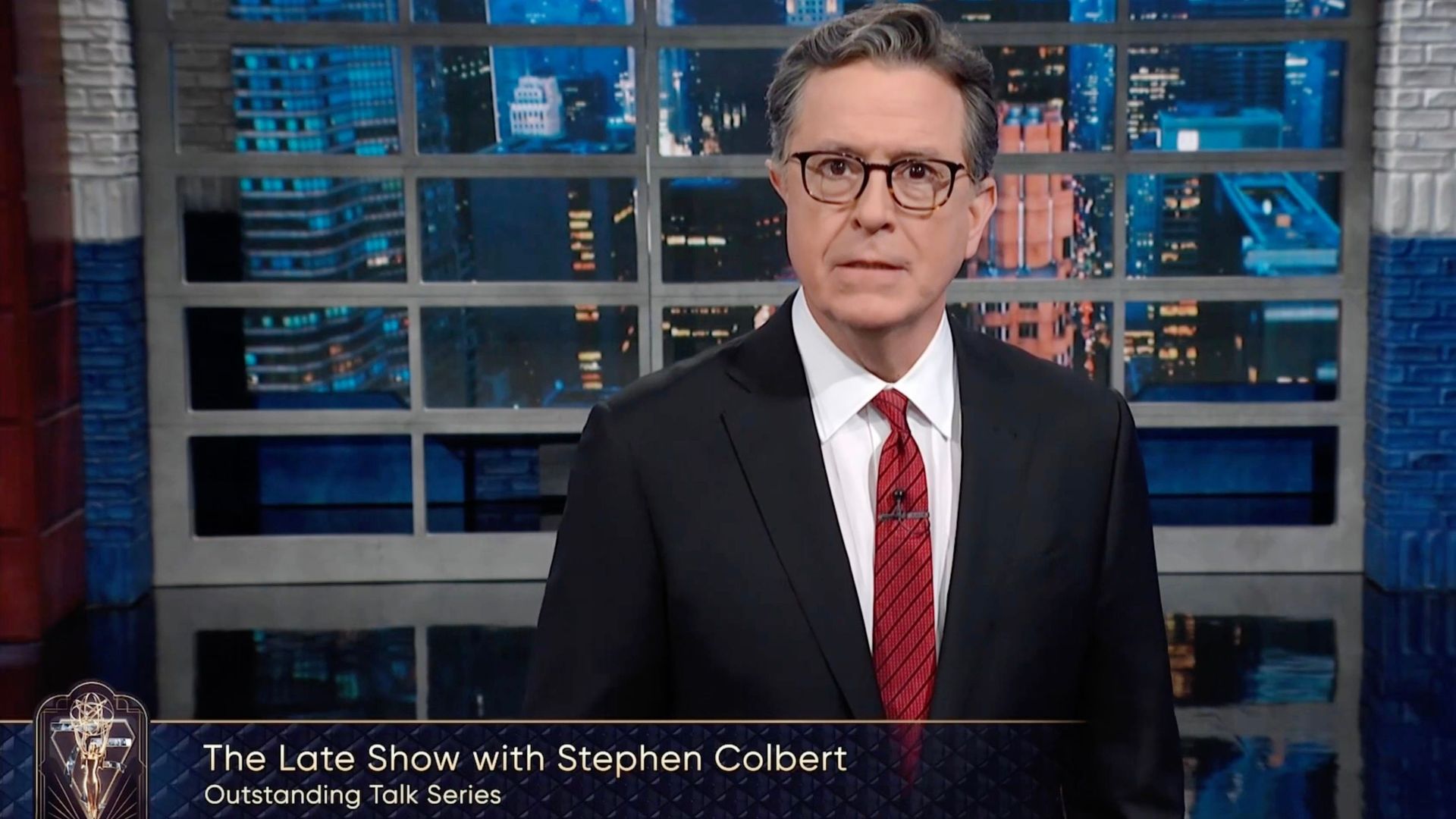 Stephen Colbert took the week off work
