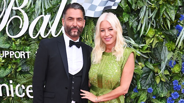 Denise van Outen and Jimmy Barba at the Grand Prix Ball