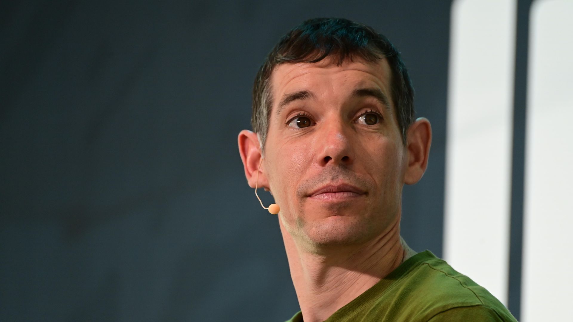 Climber Alex Honnold speaks during the 2nd annual Outside Festival and Summit at the Denver Art Museum on May 31, 2025 in Denver, Colorado.