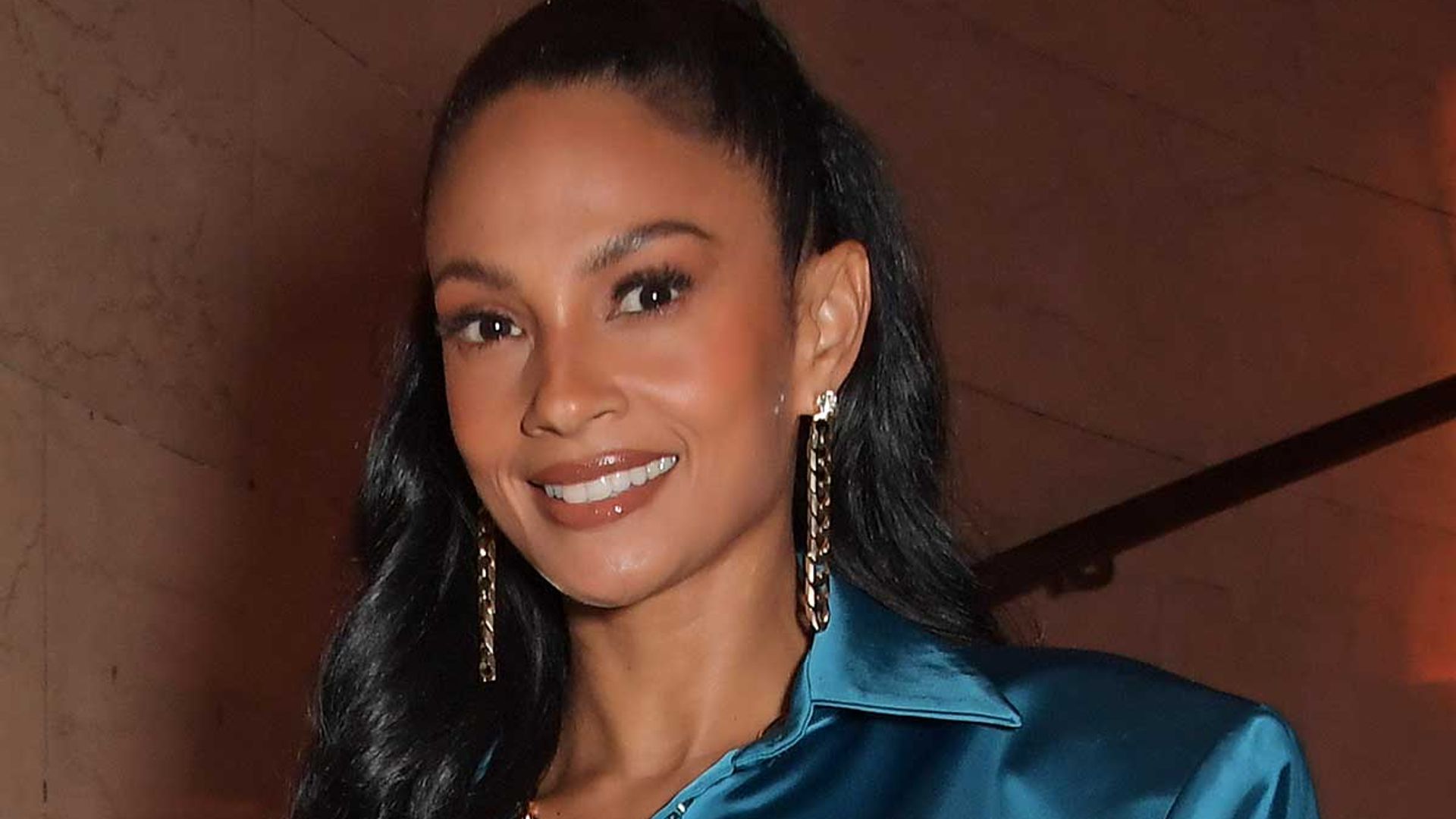 Alesha Dixon wows on the red carpet in see-through dress with